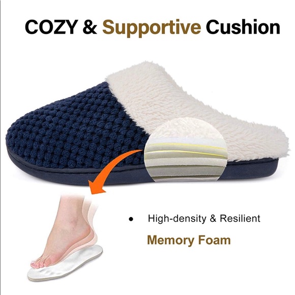 NEW NEW ULTRA IDEAS Slippers Size Large 9-10 - Picture 3 of 6